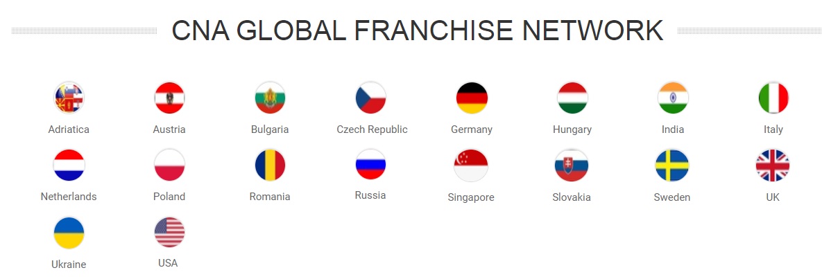 CNA International franchise network