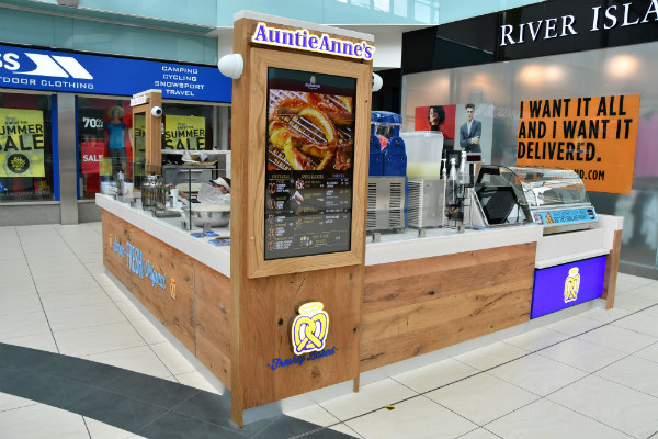 Auntie Anne's franchise outlet