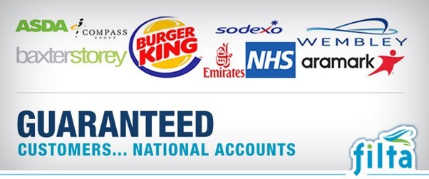 Filta Fry UK Franchise Guaranteed Customers National Accounts