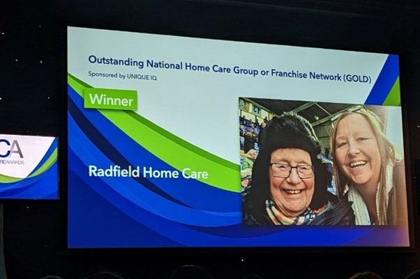 Radfield Homecare Outstanding Award
