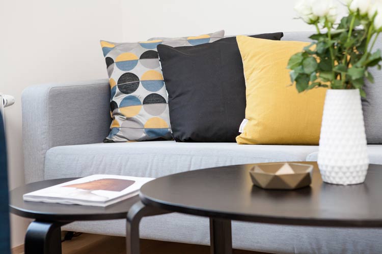 Minimalist living room interior design in home improvements