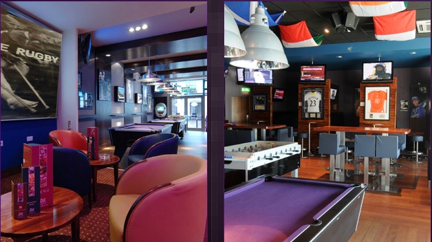 bar sport franchise interiors