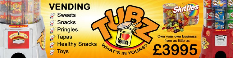 Tubz franchise vending opportunity